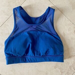 Lululemon Move High-Neck Bra Dark Royal Blue Size 6